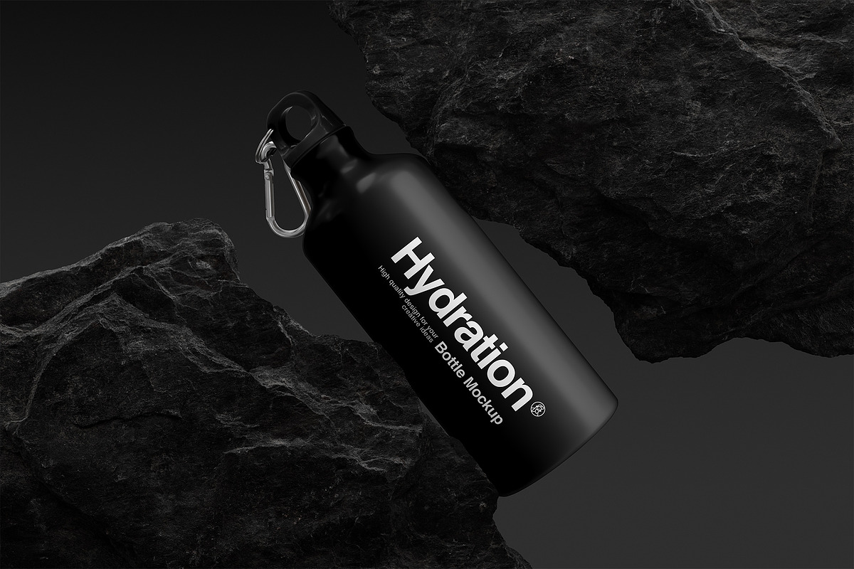 Hydration Bottle Mockup, a Cups & Container Mockup by eezo (Photo 2 of 5)