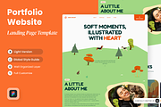 Annie Leonhart - Freelance Portfolio, a Landing Page Template by SLAB! Design (Thumbnail 1 of 4)