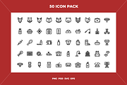 Cats icons, an Outline Icon by Wencory (Thumbnail 1 of 2)