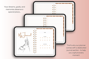 Undated Digital Planner Pdf