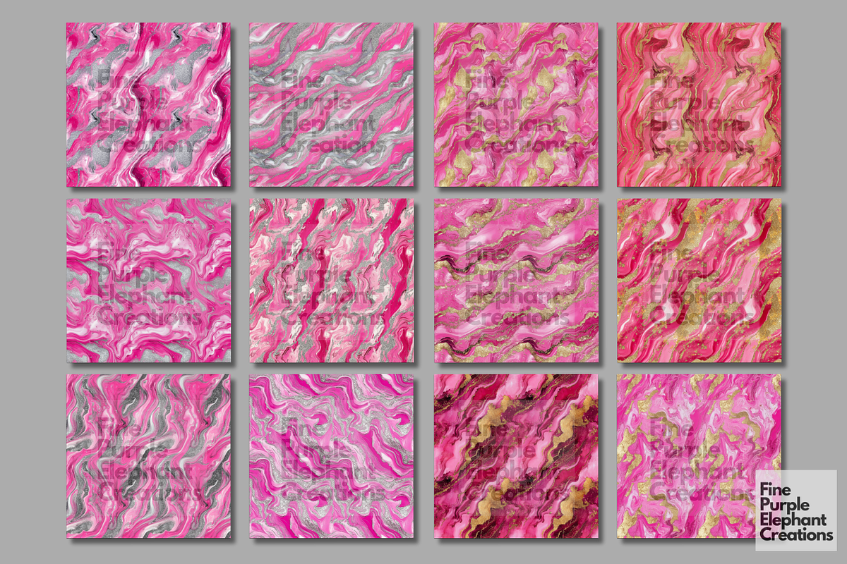 Pink Marble Texture Granite Stone, a Pattern Graphic by Fine Purple Elephant (Photo 5 of 5)