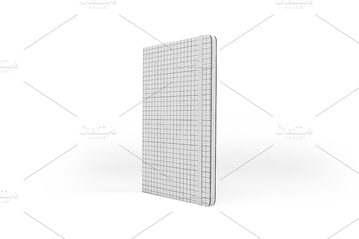 NoteBook Mockup, an Advertising Mockup by Qaleb Studio
