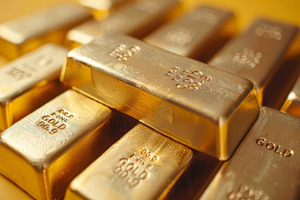 Stack Of Shiny Gold Bars On Yellow Background Highlighting Wealth And Investmen, a Photo by AS photostudio