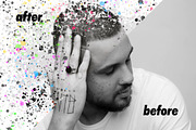 Abstract Splash Paint Photo Effect, a Layer Style Add-On by WudelMbois Studio (Thumbnail 3 of 3)