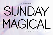 Sunday Magical, a Sans Serif Font by FreshTypeINK (Thumbnail 1 of 8)