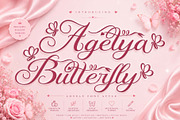 Butterfly Sweet Bundle, a Handwritten Font by Yoga Letter (Thumbnail 3 of 16)
