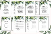 Green leaves baby shower Games, a Presentation Template by CELEBRATE LIFE (Thumbnail 5 of 7)