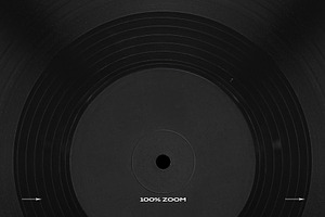 Vinyl Mockup Bundle Template Record