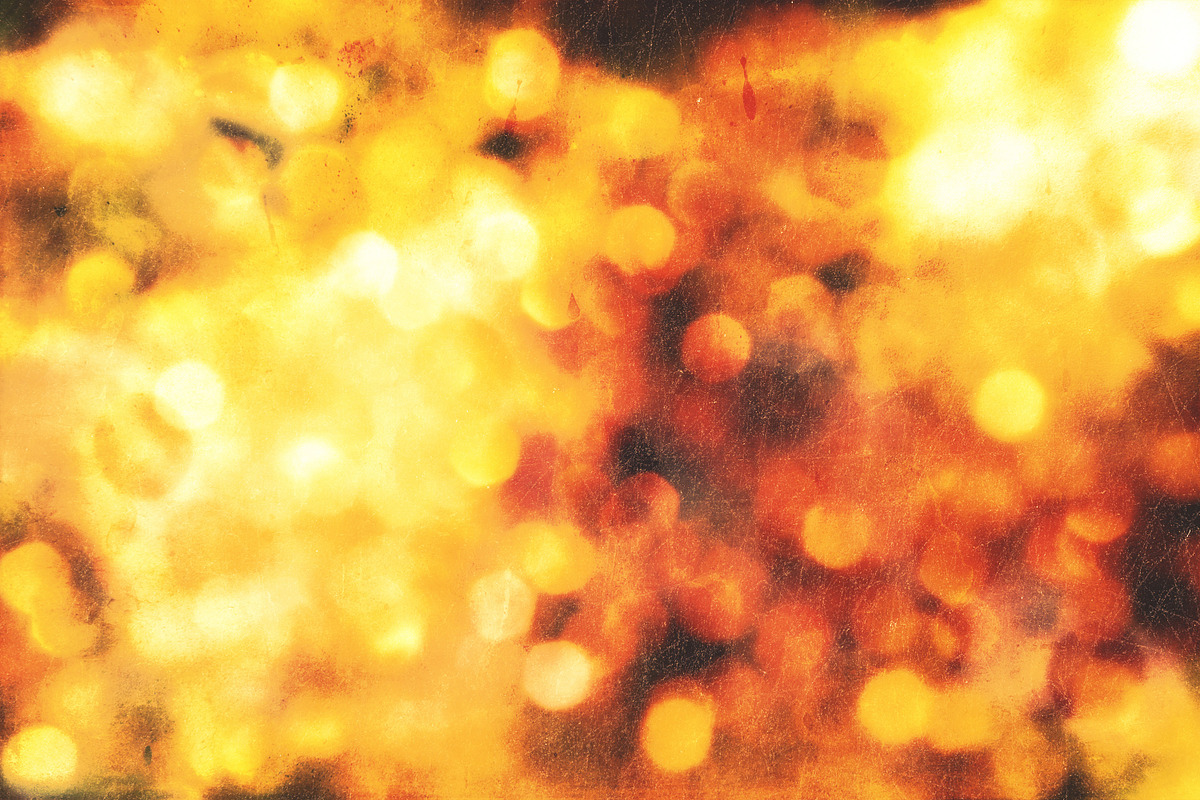 Abstract Vintage Christmas Lights preview 3