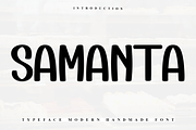 Samanta, a Sans Serif Font by FreshTypeINK (Thumbnail 1 of 7)