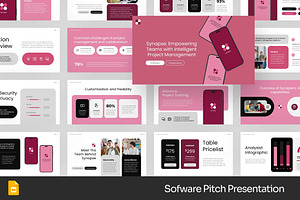 Software Pitchdeck GSlides, PPoint, a Presentation Template by Fit-tee
