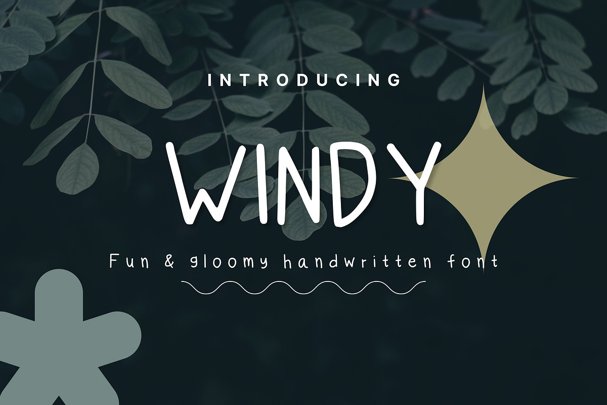 Windy - Clean Handwritten Font, a Handwritten Font by BeadyLab (Photo 1 of 6)
