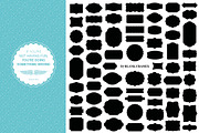 Big Vintage Frames & Decors Set, a Texture Illustration by FourLeafLover (Thumbnail 6 of 10)