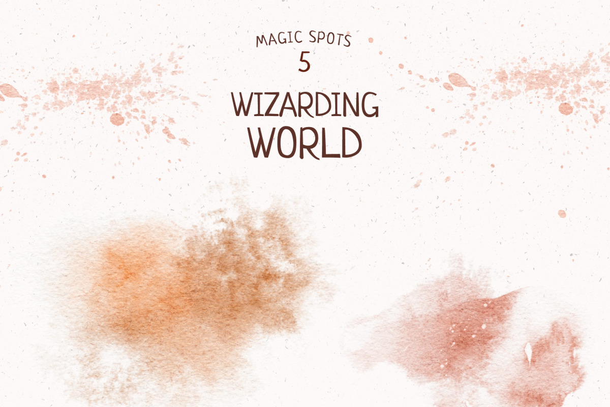 Wizarding World Watercolor set, a Decorative Illustration by Yakovleva Margarita (Photo 19 of 20)