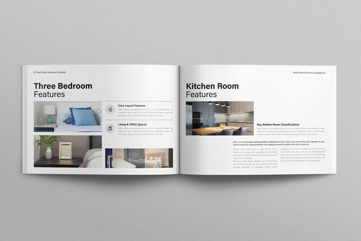 Real Estate Brochure Landscape, a Brochure Template by E-Type (Photo 4 of 7)