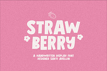Strawberry - Handwritten Display