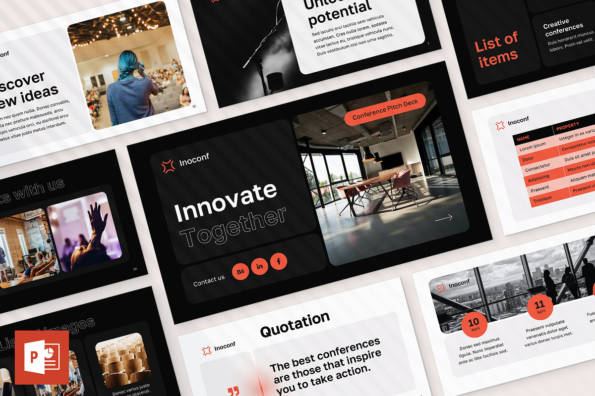 Presentation Conference, a Presentation Template by TemplatesNow! (Photo 1 of 13)