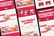 Figma Bakery Shop Landing Page, a Landing Page Template by Musara (Thumbnail 2 of 6)