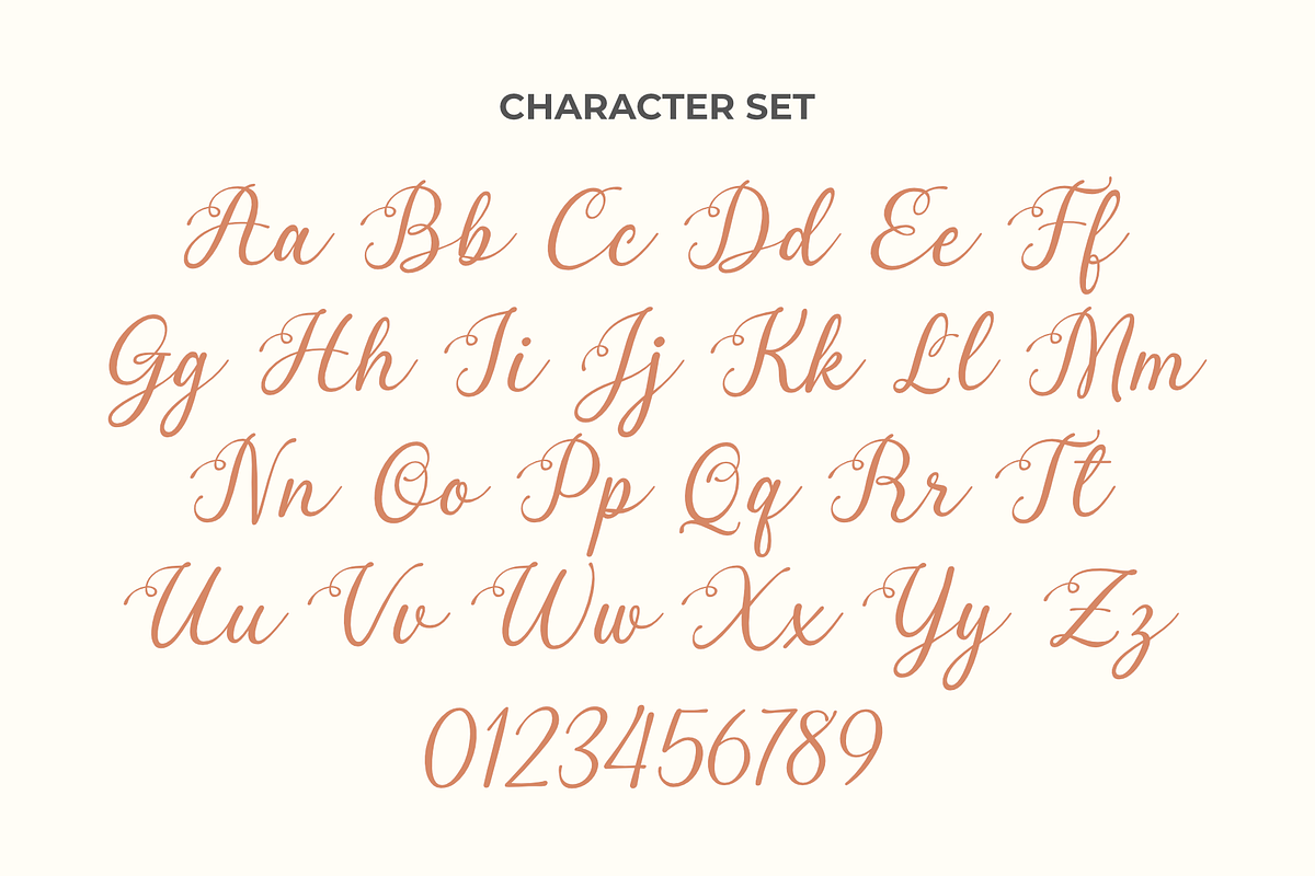 Adulatory - a Modern Font, a Script Font by Ali Hamidi (Photo 8 of 9)