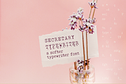 Secretary Typewriter font, a Serif Font by Ana's Fonts (Thumbnail 1 of 8)