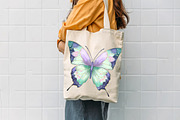 Spring Butterfly Clipart, an Illustration by CreationArt (Thumbnail 6 of 7)