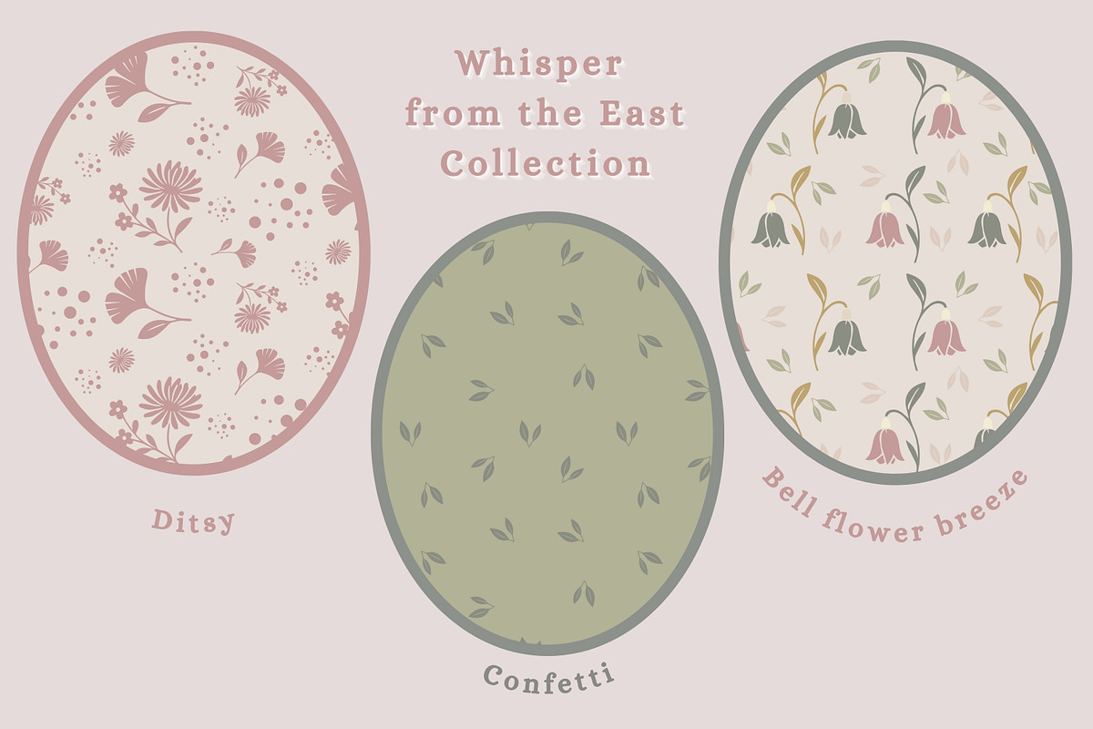 Whisper from the East- Pattern, a Pattern Graphic by STUDIO CHOTI (Photo 5 of 14)
