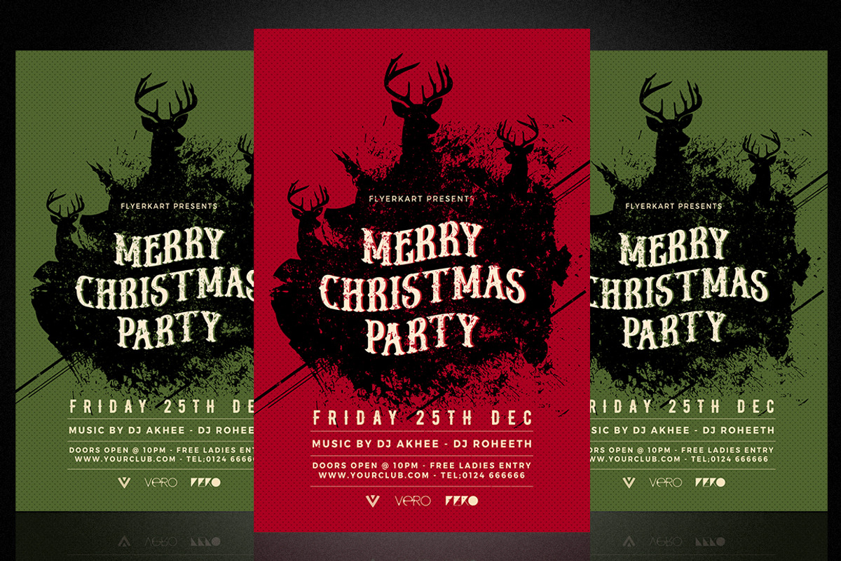 Christmas Flyer, a Flyer Template by Flyerkart (Photo 1 of 3)