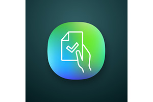 Contract Signing App Icon