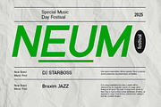 Modular Black Sans Serif Family Font, a Sans Serif Font by UICreative (Thumbnail 12 of 13)