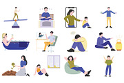 Mental Health Awareness Illustration, an Illustration by Vector Portal (Thumbnail 4 of 5)