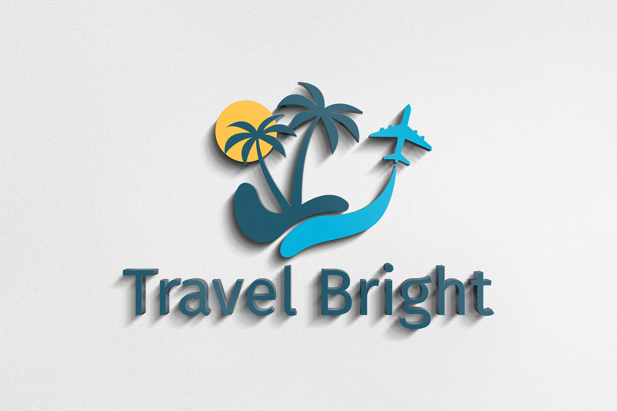 Travel Agency Logo Design, a Branding & Logo Template by MR.A (Photo 1 of 5)