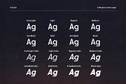 Hopera Sans - Geometric Font, a Sans Serif Font by ManuelRosin (Thumbnail 2 of 12)