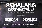 Necro Thorn - Black Metal Font, a Blackletter Font by Masyafi Studio (Thumbnail 6 of 6)