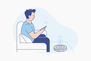 Smart Home Illustration, an Object Graphic by Jump Studio (Thumbnail 12 of 12)