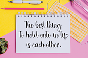 Sunday Baby | Script Font, a Handwritten Font by Scratchones (Thumbnail 5 of 8)