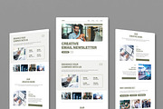 Modern Business Newsletter Design, an UI Kit Template by MightyDesign (Thumbnail 1 of 9)