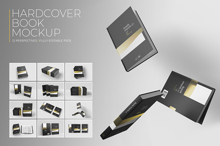 Hardcover Book Mockup
