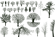 25+ trees without leaves, an Object Graphic by ОльгаМороз (Thumbnail 2 of 4)