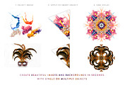 Mandala Generator PHOTOSHOP, a Pattern Graphic by LazyCrazy (Thumbnail 2 of 5)