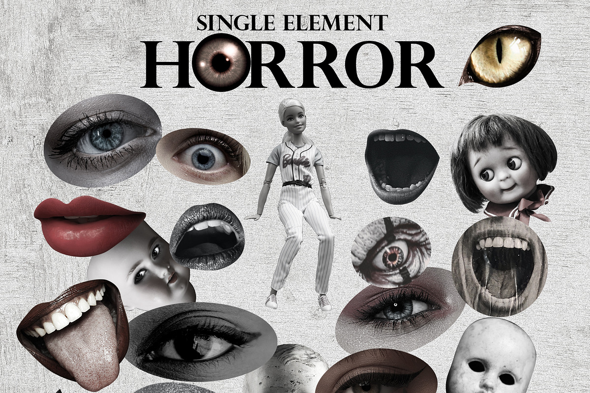 Horror collage. Halloween collection, an Object Graphic by ma_i_vi (Photo 15 of 18)