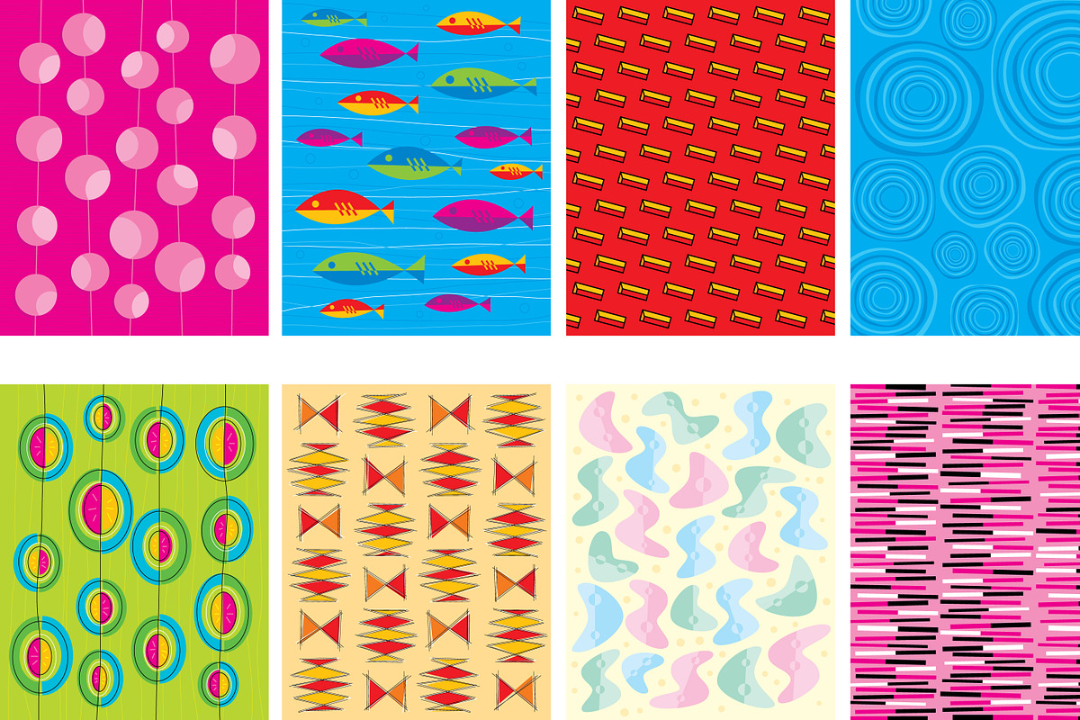 Funkybacks: Retro Fifties Patterns preview 3