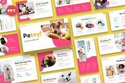Petoy - Pet Shop Cute Powerpoint, a Presentation Template by Fit-tee (Thumbnail 1 of 5)