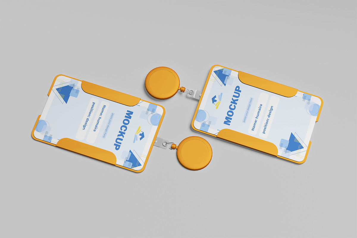ID CARD MOCKUP, a Card Template by kebunmockup (Photo 5 of 5)