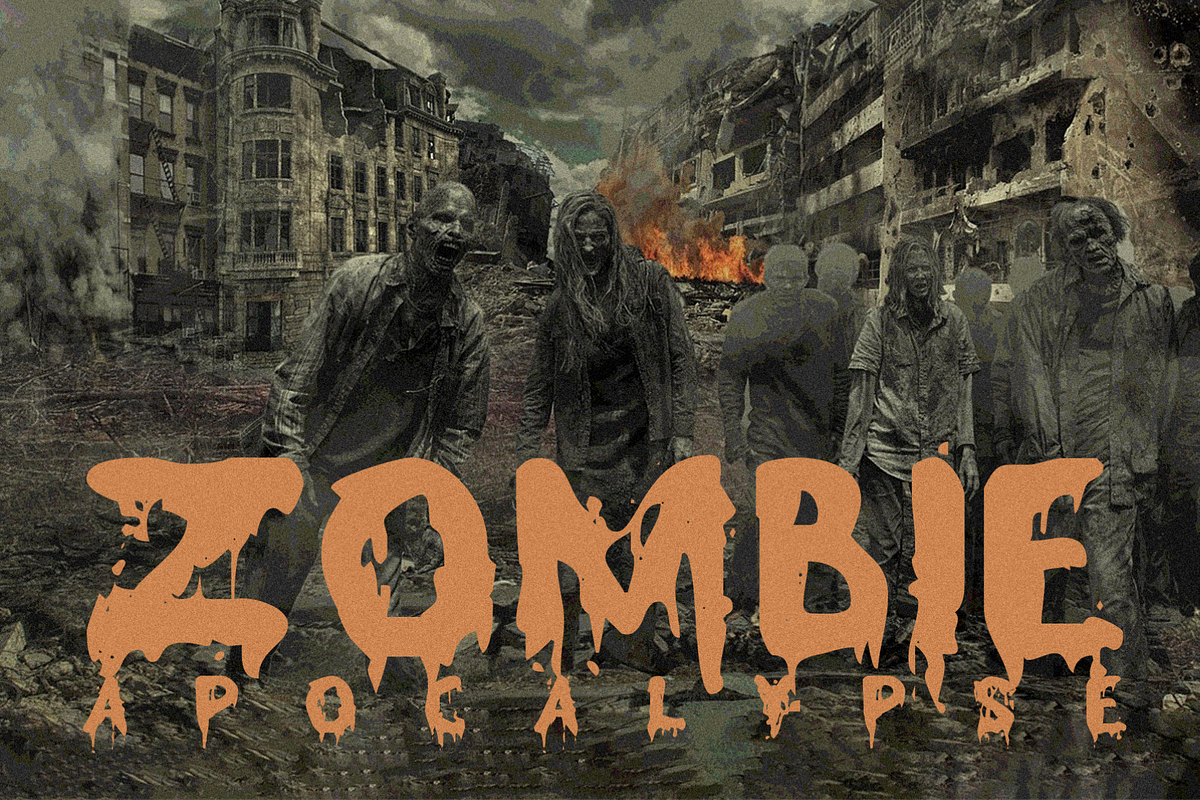 Deadfall - Horror Display Font, a Handwritten Font by Mofr 24 (Photo 5 of 10)