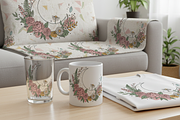 Boho Floral Moon Home Decor Design, a Person Illustration by Gfx_Store (Thumbnail 3 of 3)