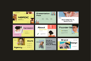 Nordic Minimalism Pastel Powerpoint