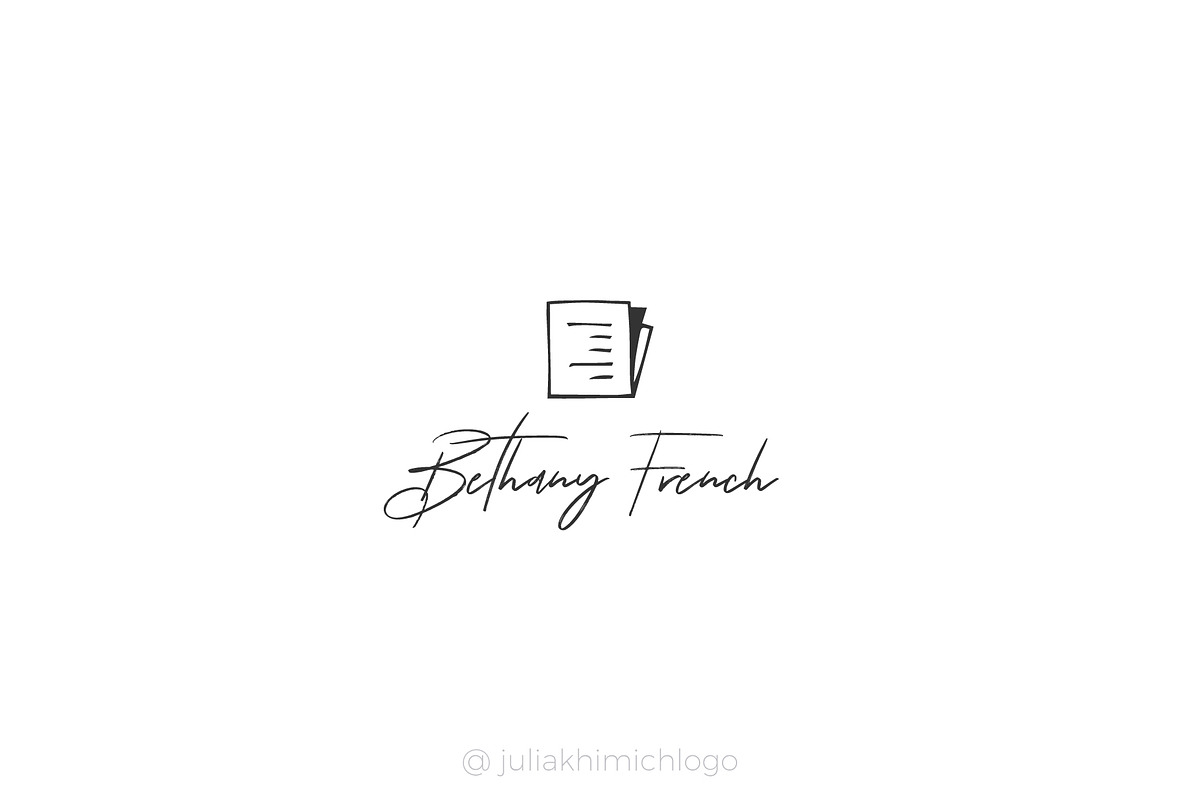 Logo Pack Volume 12. Writer, a Branding & Logo Template by Mint Air Studio (Photo 16 of 21)