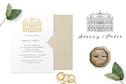 Houses line illustration set, an Object Illustration by NatalieArtShop (Thumbnail 3 of 11)