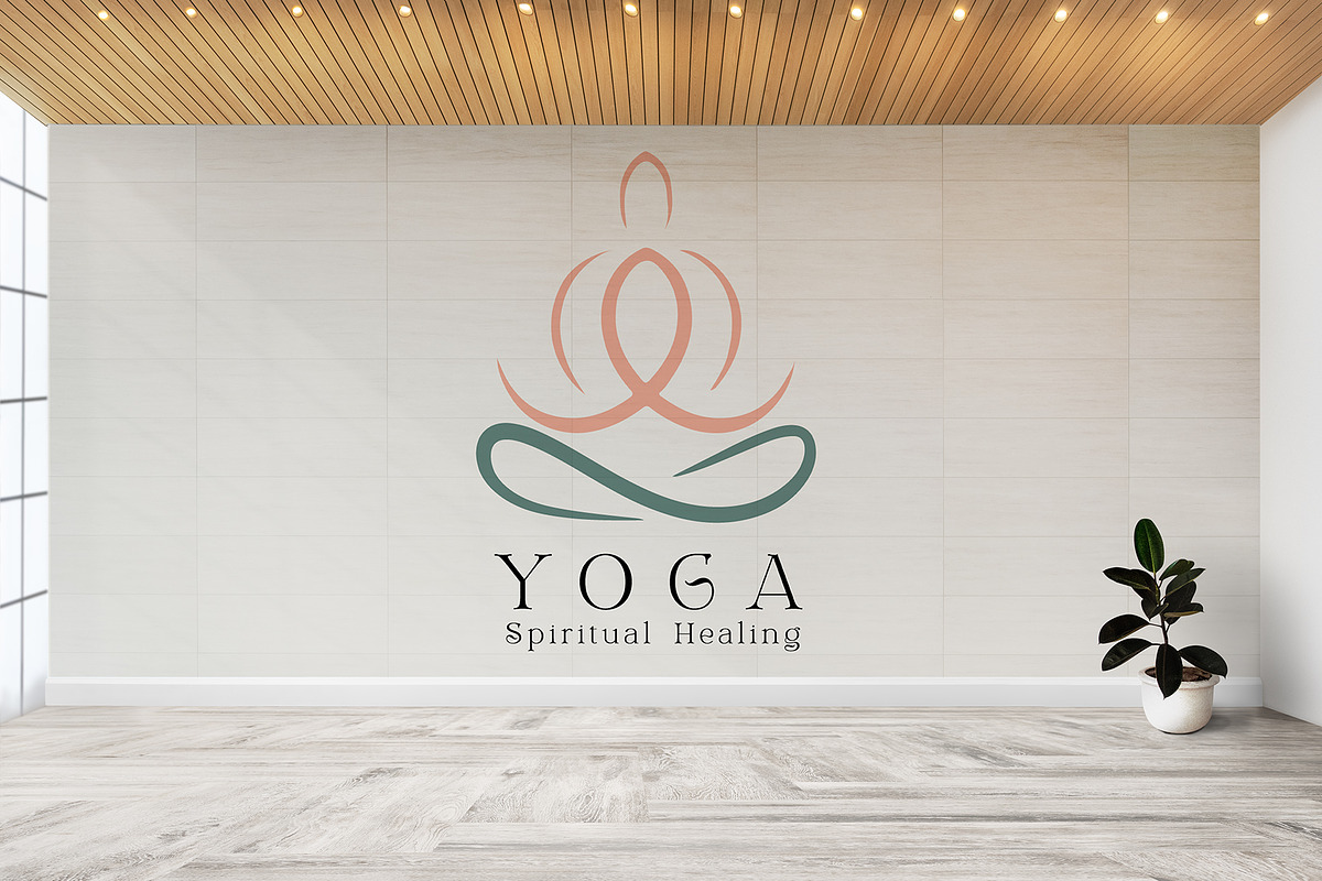 Modern Yoga Logo Collection, a Branding & Logo Template by YUDesignStore (Photo 12 of 13)
