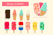 Summer Sweets Clipart & Patterns, a Food Illustration by The Audacious Brush (Thumbnail 10 of 11)